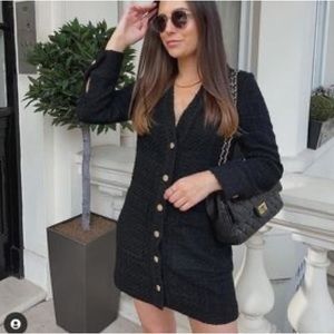 Zara Textured Weave Dress